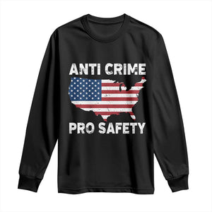 Anti Crime Pro Safety Long Sleeve Shirt Mayor Resistance Protest Jacob Political TS11 Black Print Your Wear
