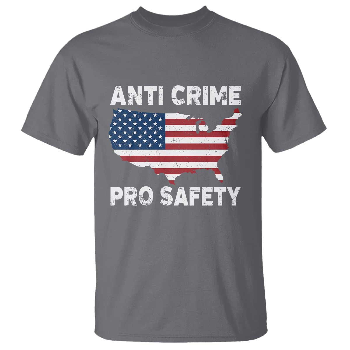 Anti Crime Pro Safety T Shirt Mayor Resistance Protest Jacob Political TS11 Charcoal Print Your Wear