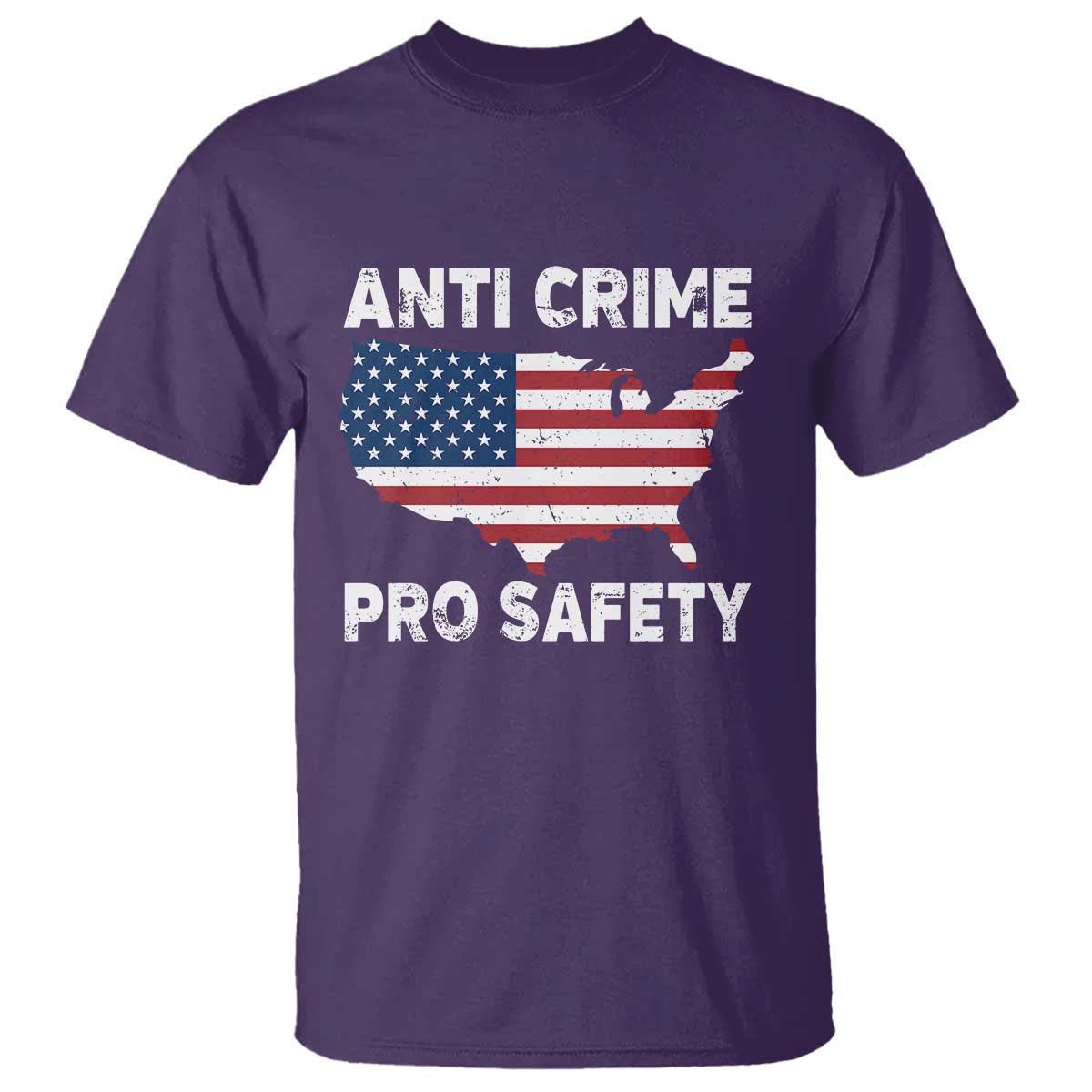 Anti Crime Pro Safety T Shirt Mayor Resistance Protest Jacob Political TS11 Purple Print Your Wear