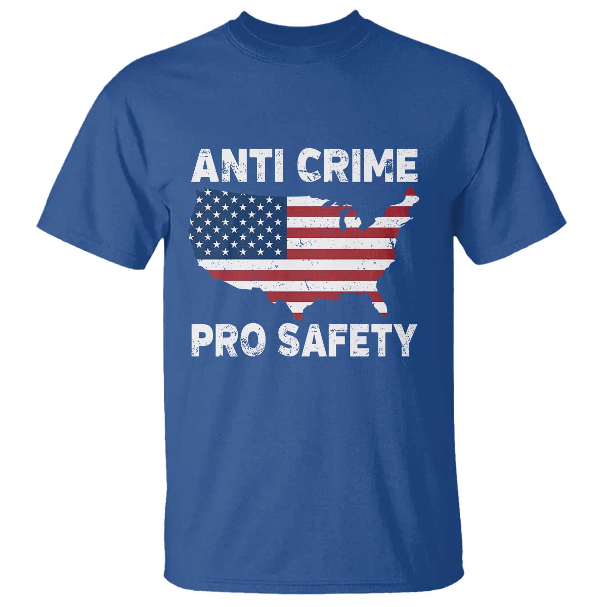 Anti Crime Pro Safety T Shirt Mayor Resistance Protest Jacob Political TS11 Royal Blue Print Your Wear