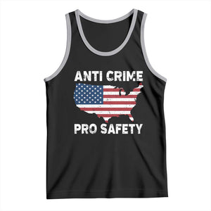 Anti Crime Pro Safety Tank Top Mayor Resistance Protest Jacob Political TS11 Black Athletic Heather Print Your Wear