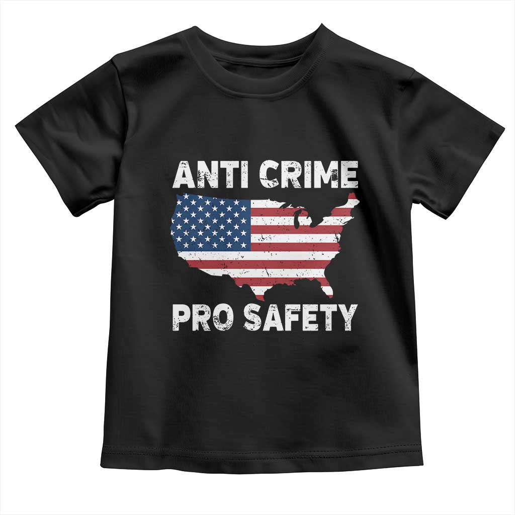 Anti Crime Pro Safety Toddler T Shirt Mayor Resistance Protest Jacob Political TS11 Black Print Your Wear
