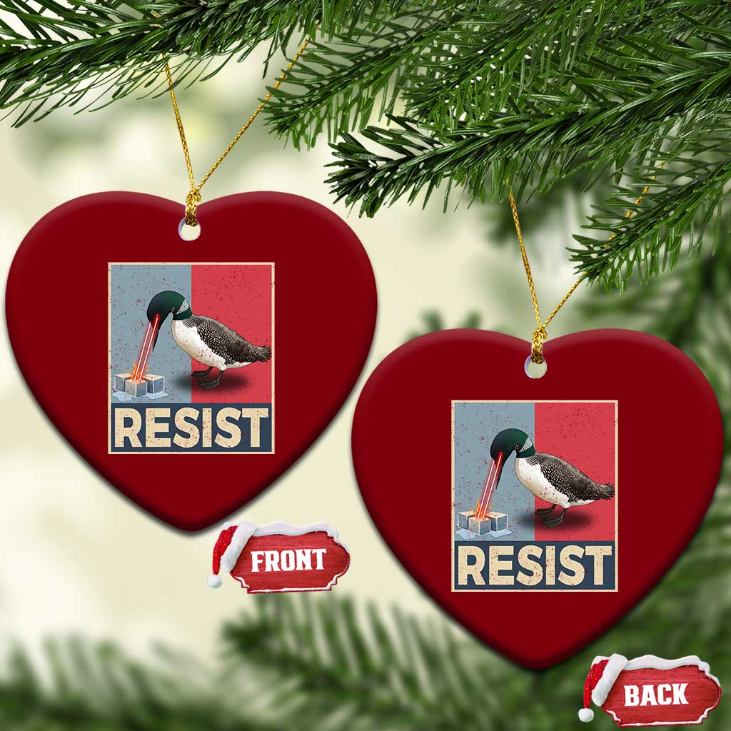 Minnesota Loon Resist Ceramic Ornament Loon Bird Laser Ice Cube Poster Graphic TS11 Print Your Wear