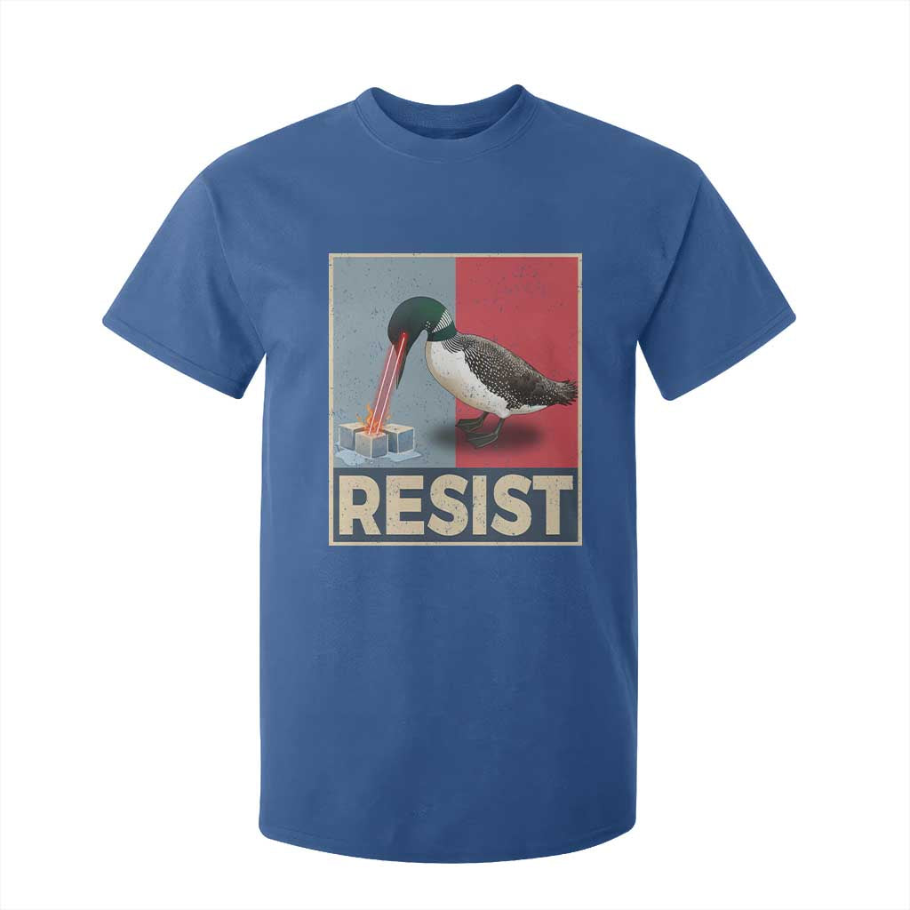 Minnesota Loon Resist T Shirt For Kid Loon Bird Laser Ice Cube Poster Graphic TS11 Royal Blue Print Your Wear