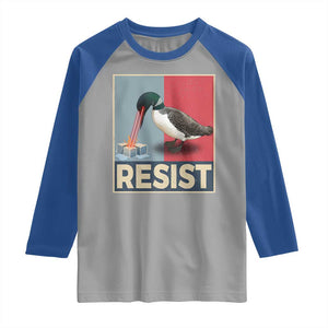 Minnesota Loon Resist Raglan Shirt Loon Bird Laser Ice Cube Poster Graphic TS11 Sport Gray Royal Print Your Wear