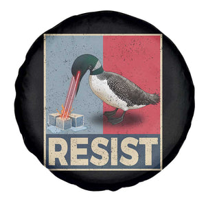 Minnesota Loon Resist Spare Tire Cover Loon Bird Laser Ice Cube Poster Graphic TS11 Print Your Wear