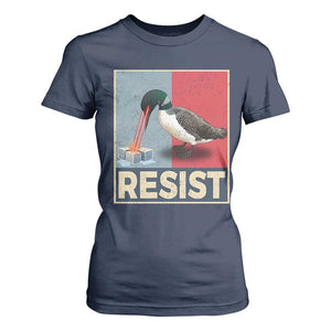 Minnesota Loon Resist T Shirt For Women Loon Bird Laser Ice Cube Poster Graphic TS11 Navy Print Your Wear
