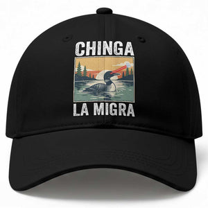 Chinga La Migra Baseball Cap Minnesota Loon Laser Ice Cube Political Protest TS11 Print Your Wear