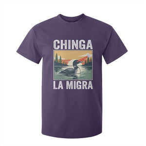 Chinga La Migra T Shirt For Kid Minnesota Loon Laser Ice Cube Political Protest TS11 Purple Print Your Wear