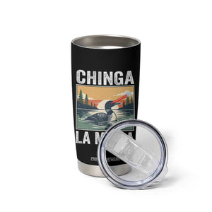 Chinga La Migra Tumbler Cup Minnesota Loon Laser Ice Cube Political Protest TS11 Print Your Wear