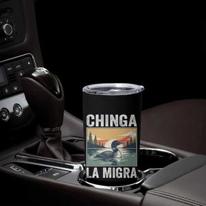 Chinga La Migra Tumbler Cup Minnesota Loon Laser Ice Cube Political Protest TS11 Print Your Wear