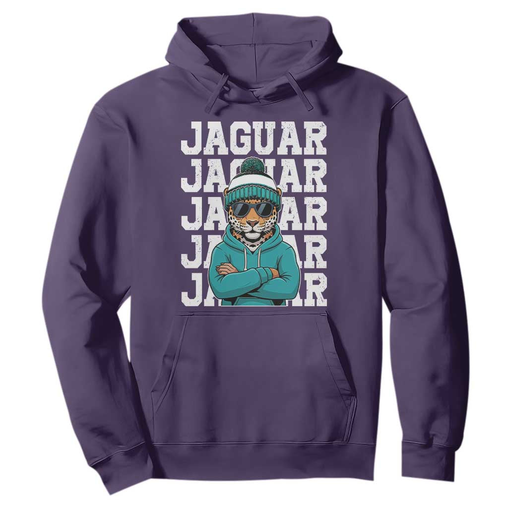 Jaguar Lover Hoodie JJF Football Fan Game Day TS11 Purple Print Your Wear