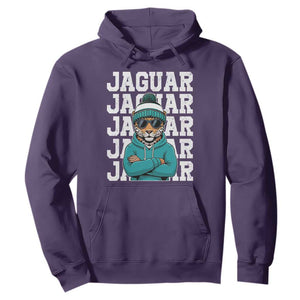 Jaguar Lover Hoodie JJF Football Fan Game Day TS11 Purple Print Your Wear