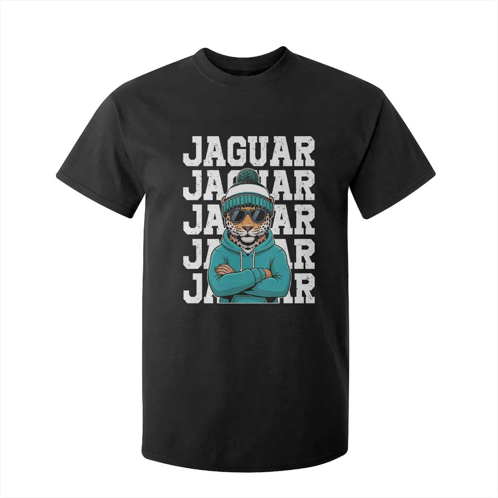 Jaguar Lover T Shirt For Kid JJF Football Fan Game Day TS11 Black Print Your Wear