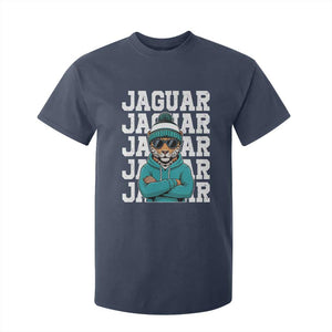 Jaguar Lover T Shirt For Kid JJF Football Fan Game Day TS11 Navy Print Your Wear