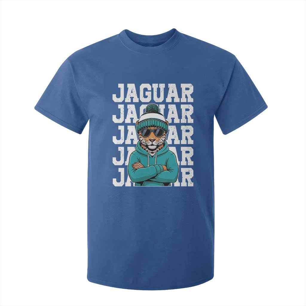 Jaguar Lover T Shirt For Kid JJF Football Fan Game Day TS11 Royal Blue Print Your Wear