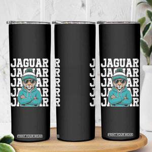Jaguar Lover Skinny Tumbler JJF Football Fan Game Day TS11 Print Your Wear