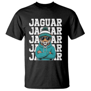 Jaguar Lover T Shirt JJF Football Fan Game Day TS11 Black Print Your Wear