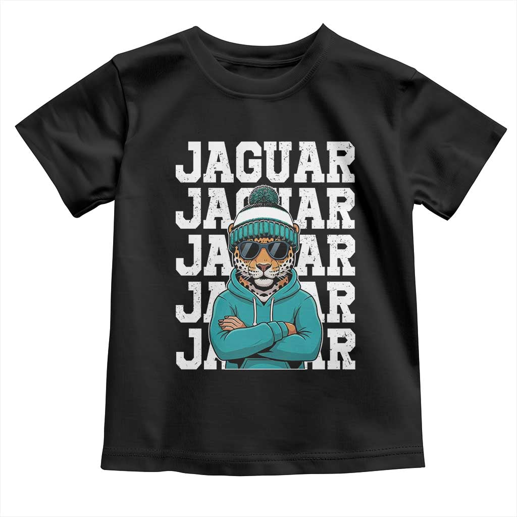 Jaguar Lover Toddler T Shirt JJF Football Fan Game Day TS11 Black Print Your Wear