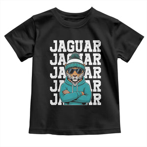 Jaguar Lover Toddler T Shirt JJF Football Fan Game Day TS11 Black Print Your Wear
