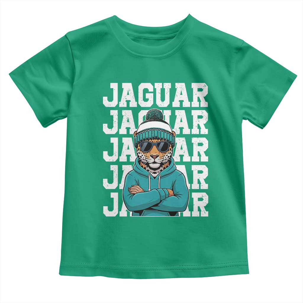Jaguar Lover Toddler T Shirt JJF Football Fan Game Day TS11 Irish Green Print Your Wear