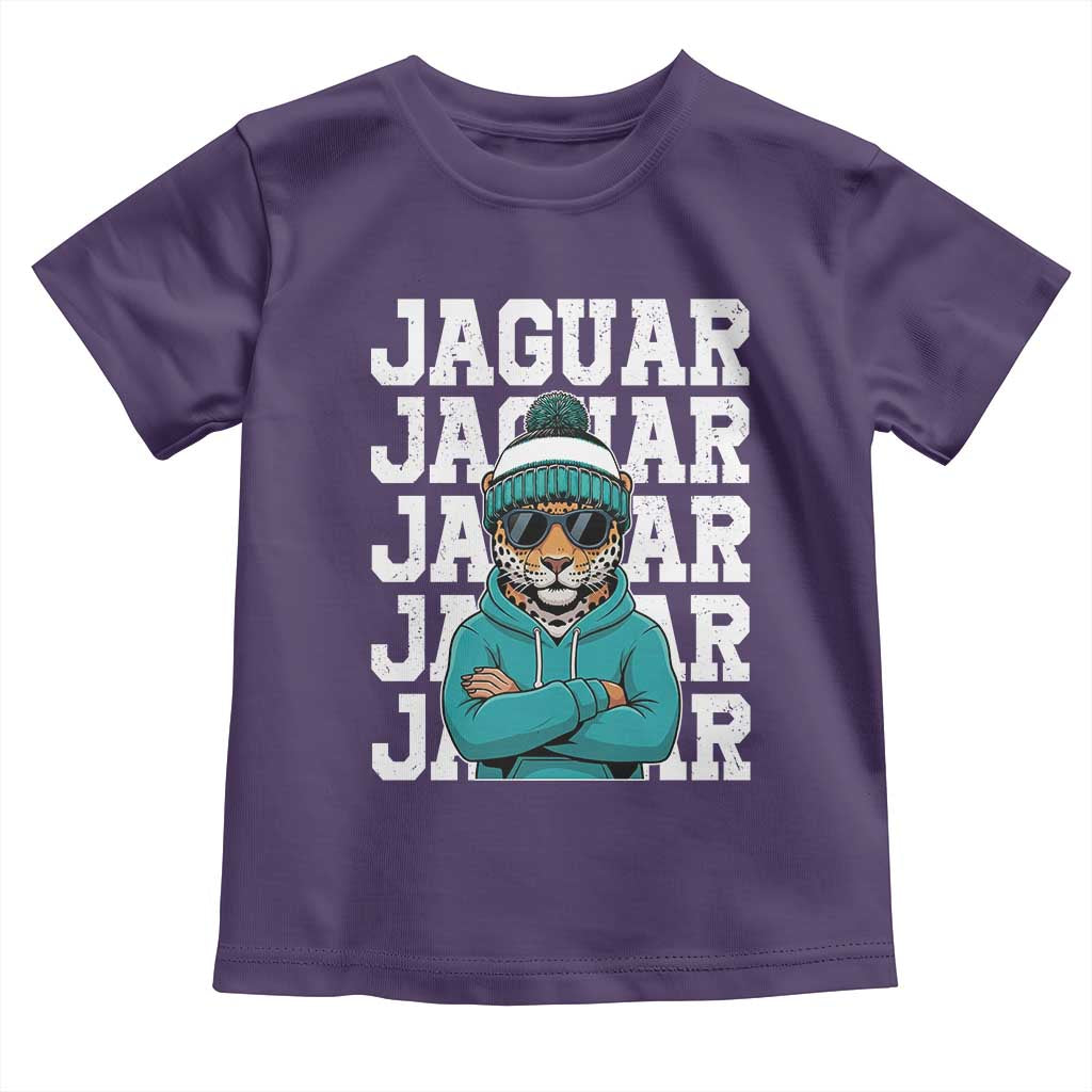 Jaguar Lover Toddler T Shirt JJF Football Fan Game Day TS11 Purple Print Your Wear