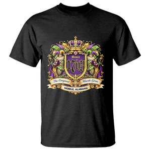 The Original Mardi Gras T Shirt - Mobile Alabama Since 1703 Funny Carnival Pride Tee TS11 Black Print Your Wear