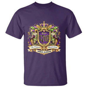 The Original Mardi Gras T Shirt - Mobile Alabama Since 1703 Funny Carnival Pride Tee TS11 Purple Print Your Wear