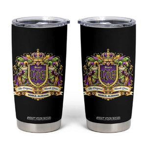The Original Mardi Gras Mobile Alabama Since 1703 Tumbler Cup Funny Carnival TS11 Black Print Your Wear