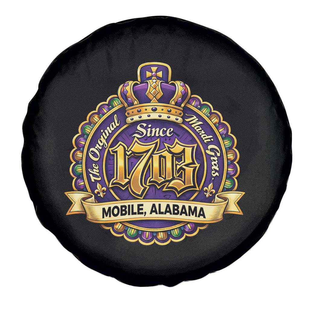 The Original Mardi Gras Mobile Alabama Since 1703 Spare Tire Cover TS11 Print Your Wear