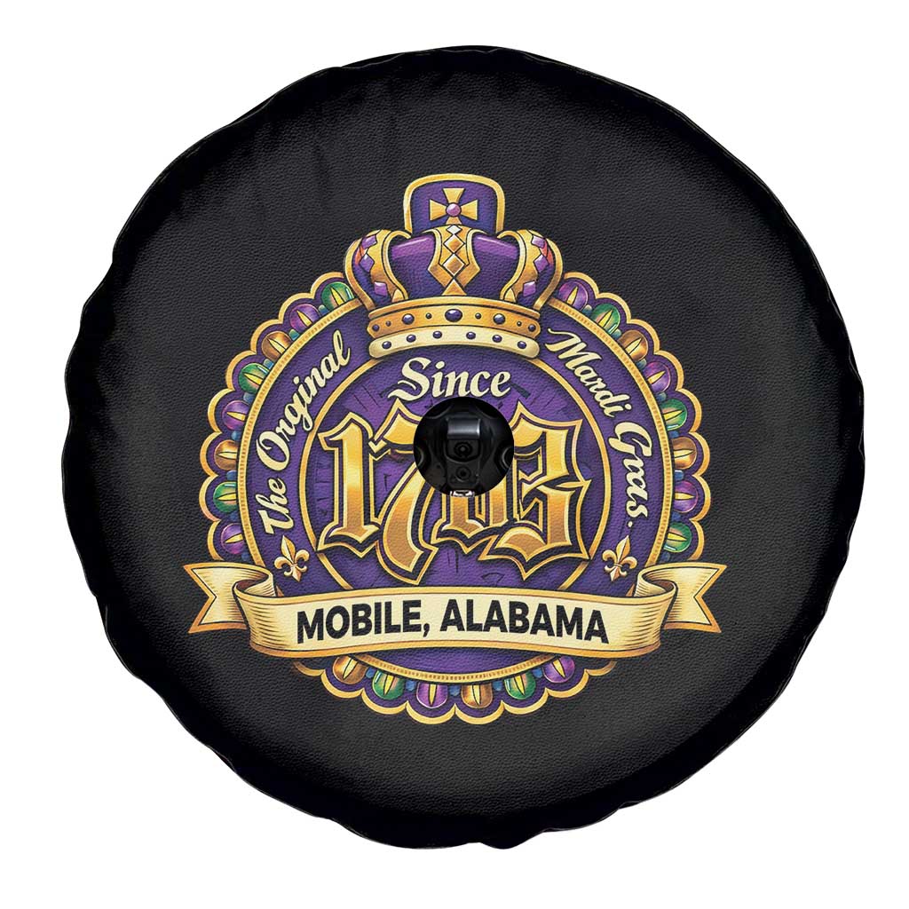 The Original Mardi Gras Mobile Alabama Since 1703 Spare Tire Cover TS11 Print Your Wear