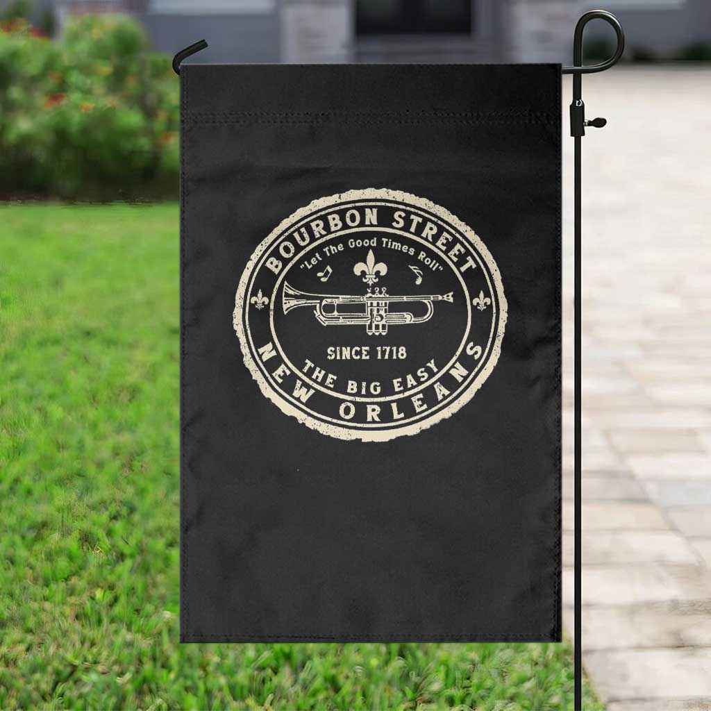 New Orleans Bourbon Street The Big Easy Garden Flag Let The Good Times Roll TS11 Print Your Wear