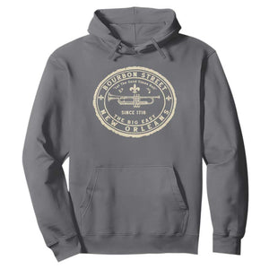 New Orleans Bourbon Street The Big Easy Hoodie Let The Good Times Roll TS11 Charcoal Print Your Wear