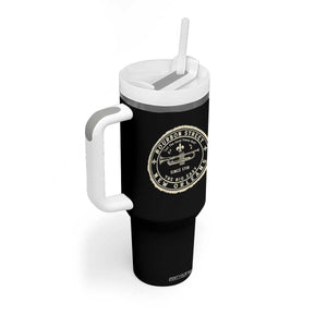 New Orleans Bourbon Street The Big Easy Tumbler With Handle Let The Good Times Roll TS11 Print Your Wear