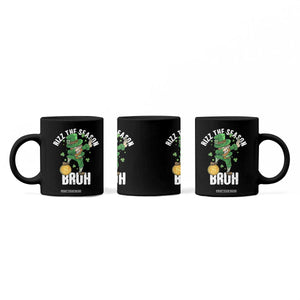 Funny St Patrick's Day Rizz The Season Bruh Coffee Mug Leprechaun Shamrock TS11 Print Your Wear