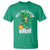 Funny St Patrick's Day Rizz The Season Bruh T Shirt Leprechaun Shamrock TS11 Irish Green Print Your Wear