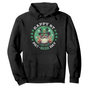 Happy St Pat Rizz Day Hoodie Leprechaun St Patrick's Day Shamrock TS11 Black Print Your Wear