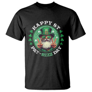 Happy St Pat Rizz Day T Shirt Leprechaun St Patrick's Day Shamrock TS11 Black Print Your Wear