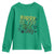 Funny Skibidi St Patrick's Day Youth Sweatshirt Happy St Pat Rizz Day Shamrock TS11 Irish Green Print Your Wear