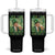 Funny St Patrick's Day Trump Tumbler With Handle Let The Shenanigans Begin Leprechaun Trump TS11 One Size: 40 oz Black Print Your Wear