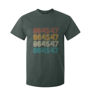 Funny Vintage 80s Style 86 45 47 Retro Stripes T Shirt For Kid TS11 Dark Forest Green Print Your Wear
