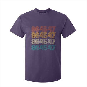 Funny Vintage 80s Style 86 45 47 Retro Stripes T Shirt For Kid TS11 Purple Print Your Wear