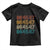 Funny Vintage 80s Style 86 45 47 Retro Stripes Toddler T Shirt TS11 Black Print Your Wear
