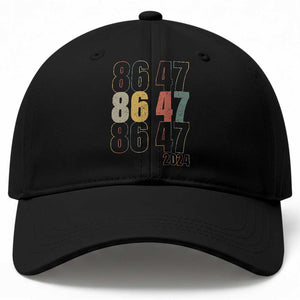 Funny Vintage 80s Style 86 47 2024 Retro Baseball Cap TS11 Print Your Wear