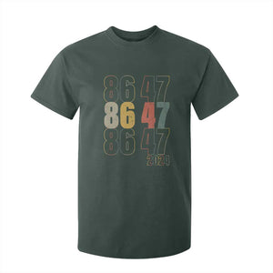 Funny Vintage 80s Style 86 47 2024 Retro T Shirt For Kid TS11 Dark Forest Green Print Your Wear