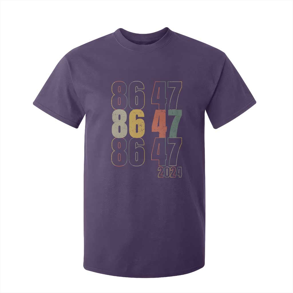 Funny Vintage 80s Style 86 47 2024 Retro T Shirt For Kid TS11 Purple Print Your Wear