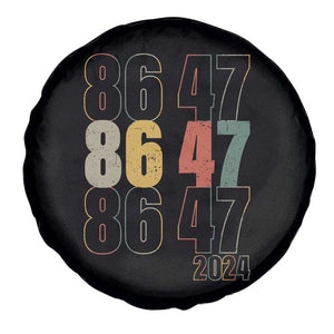 Funny Vintage 80s Style 86 47 2024 Retro Spare Tire Cover TS11 Print Your Wear