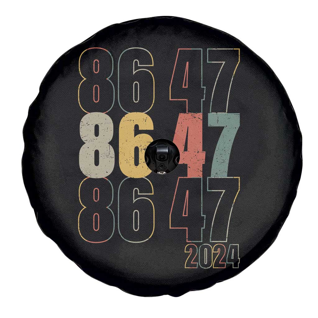 Funny Vintage 80s Style 86 47 2024 Retro Spare Tire Cover TS11 Print Your Wear