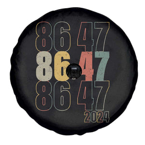 Funny Vintage 80s Style 86 47 2024 Retro Spare Tire Cover TS11 Print Your Wear