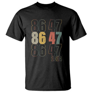 Funny Vintage 80s Style 86 47 2024 Retro T Shirt TS11 Black Print Your Wear